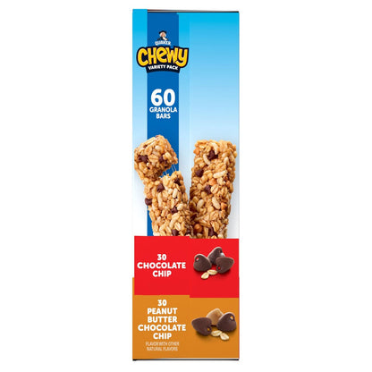 Quaker Chewy variety pack family snack box