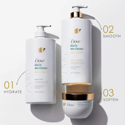 Dove Daily Moisture hydrating shampoo packaging