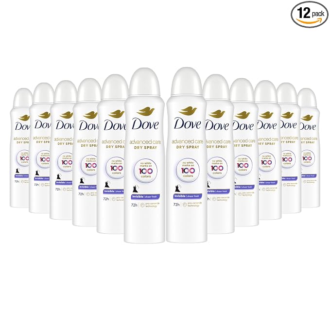 Dove Invisible Sheer Fresh antiperspirant dry spray