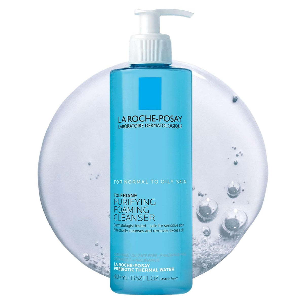 La Roche-Posay Toleriane foaming face wash cleanser