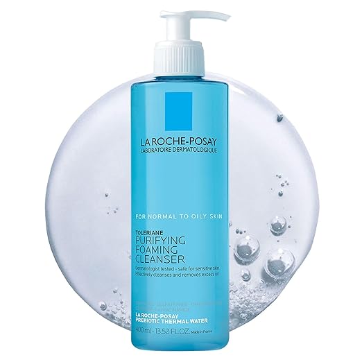La Roche-Posay Toleriane purifying foaming facial cleanser with niacinamide