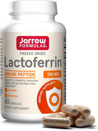 Jarrow Formulas Lactoferrin immune support capsules