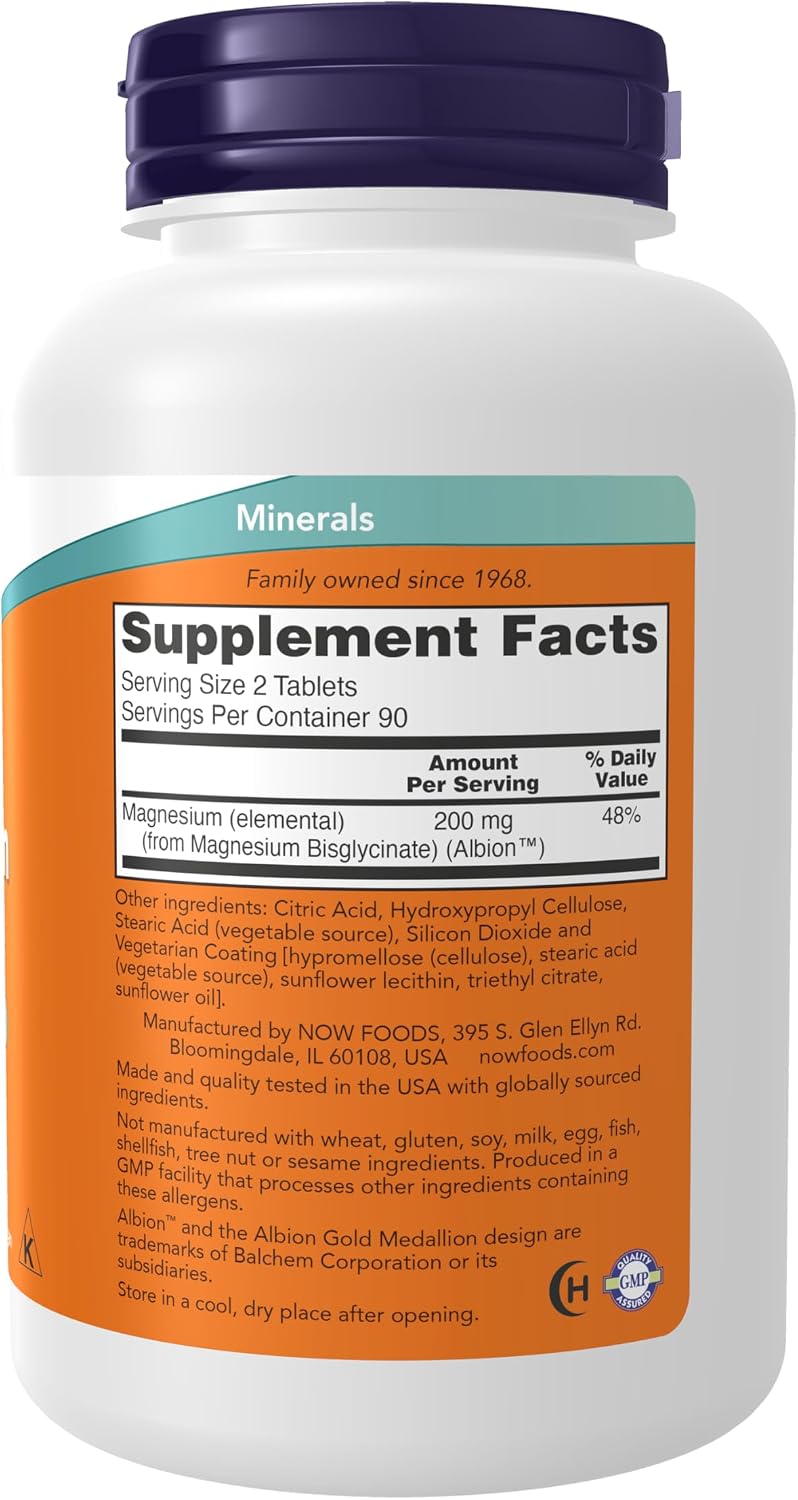 Magnesium glycinate tablets for daily wellness support