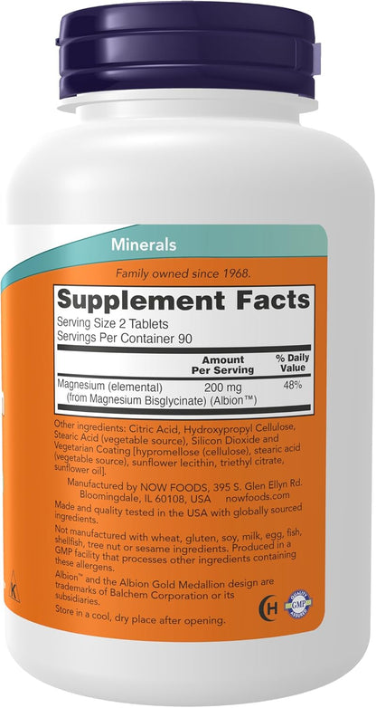 Magnesium glycinate tablets for daily wellness support