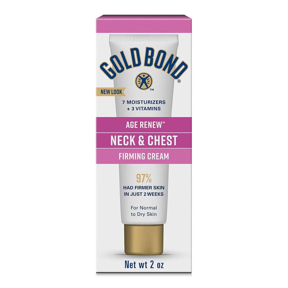 Gold Bond firming cream for neck and chest skincare