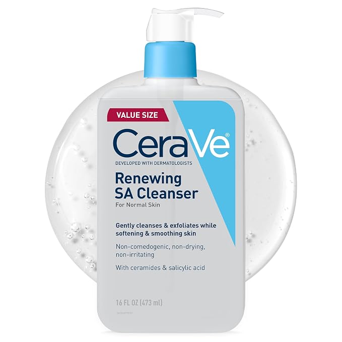 CeraVe Renewing Salicylic Acid Cleanser 16 oz bottle
