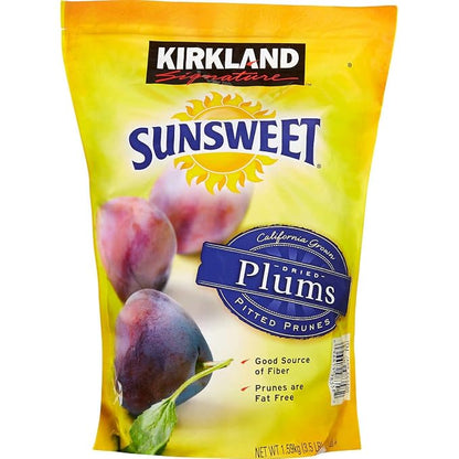 Kirkland Signature's Dried Plums Pitted Prunes, 3.5 Pounds (2 Pack(3.5 Pounds))