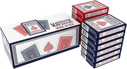 Maverick playing cards with jumbo index design