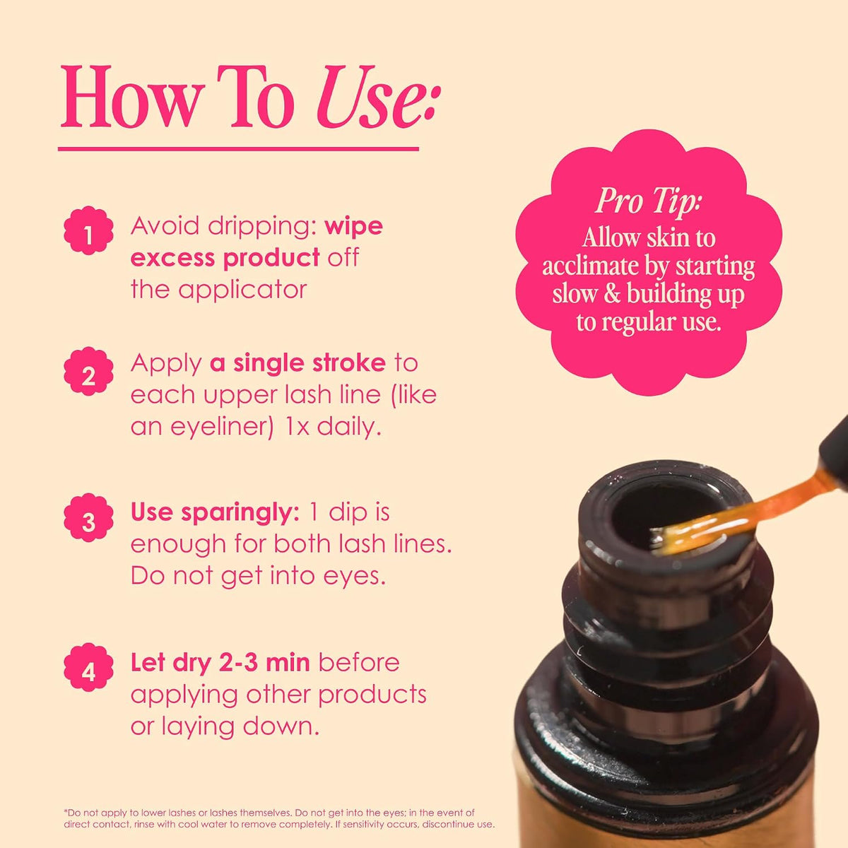 Cruelty-free GrandeLASH-MD 1mL lash serum