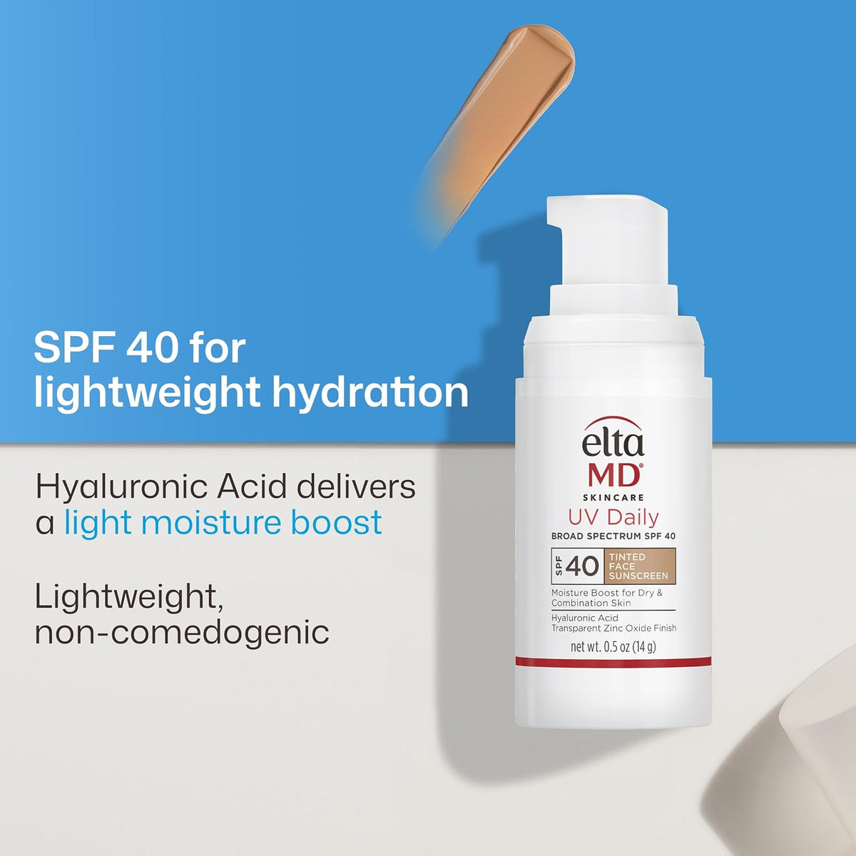 EltaMD UV Daily hydrating sunscreen with transparent finish
