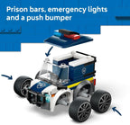 Police officer junior minifigure in LEGO truck set
