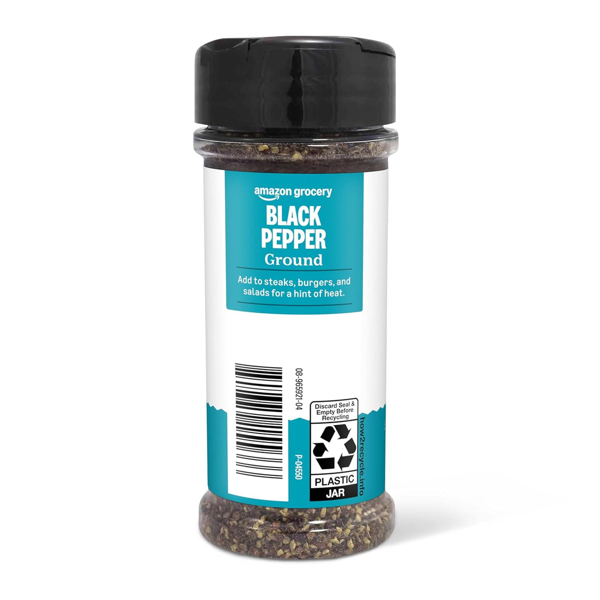 Amazon Grocery black pepper packaging may vary