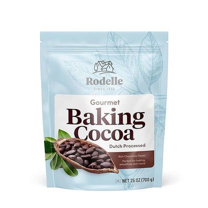 Rodelle Gourmet Baking Cocoa, 25 Ounce