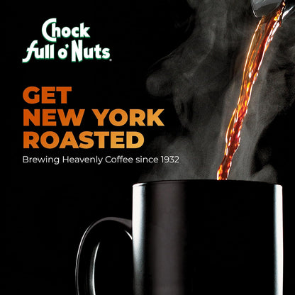 New York Roast ground coffee in steel can packaging