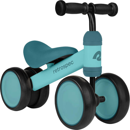 Retrospec toddler first bike with four wheels