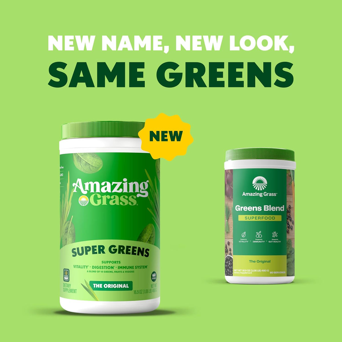 Original greens superfood powder by Amazing Grass