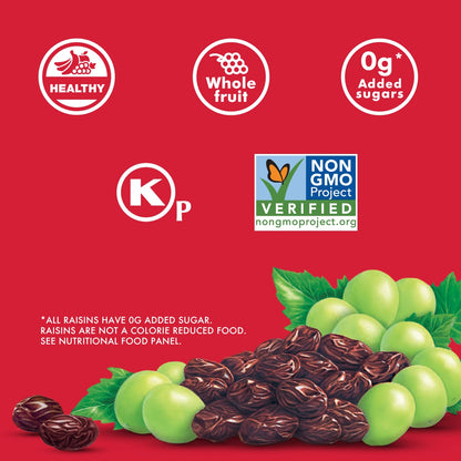 California dried raisins snack canister