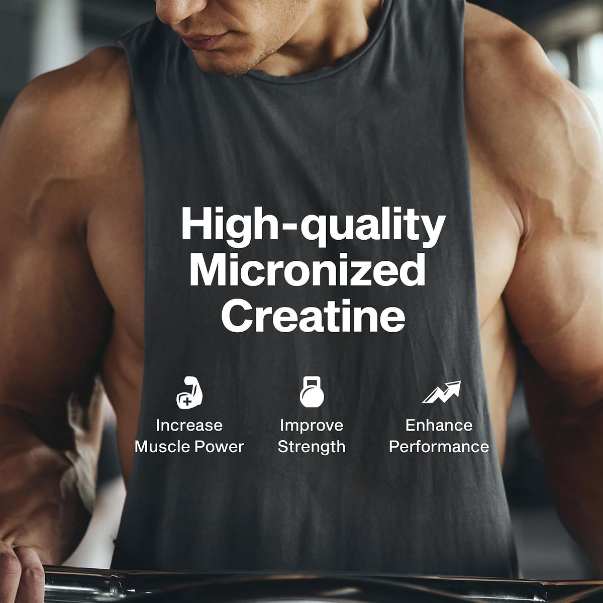 Platinum Pure creatine monohydrate powder by MuscleTech