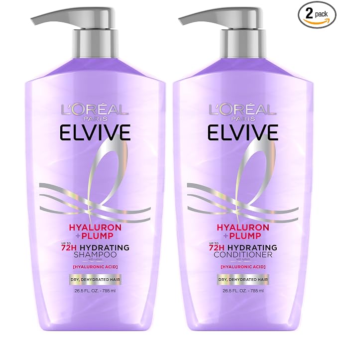 L'Oreal Paris Elvive Hyaluron Plump shampoo and conditioner set