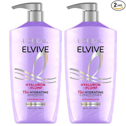 L'Oreal Paris Elvive Hyaluron Plump shampoo and conditioner set