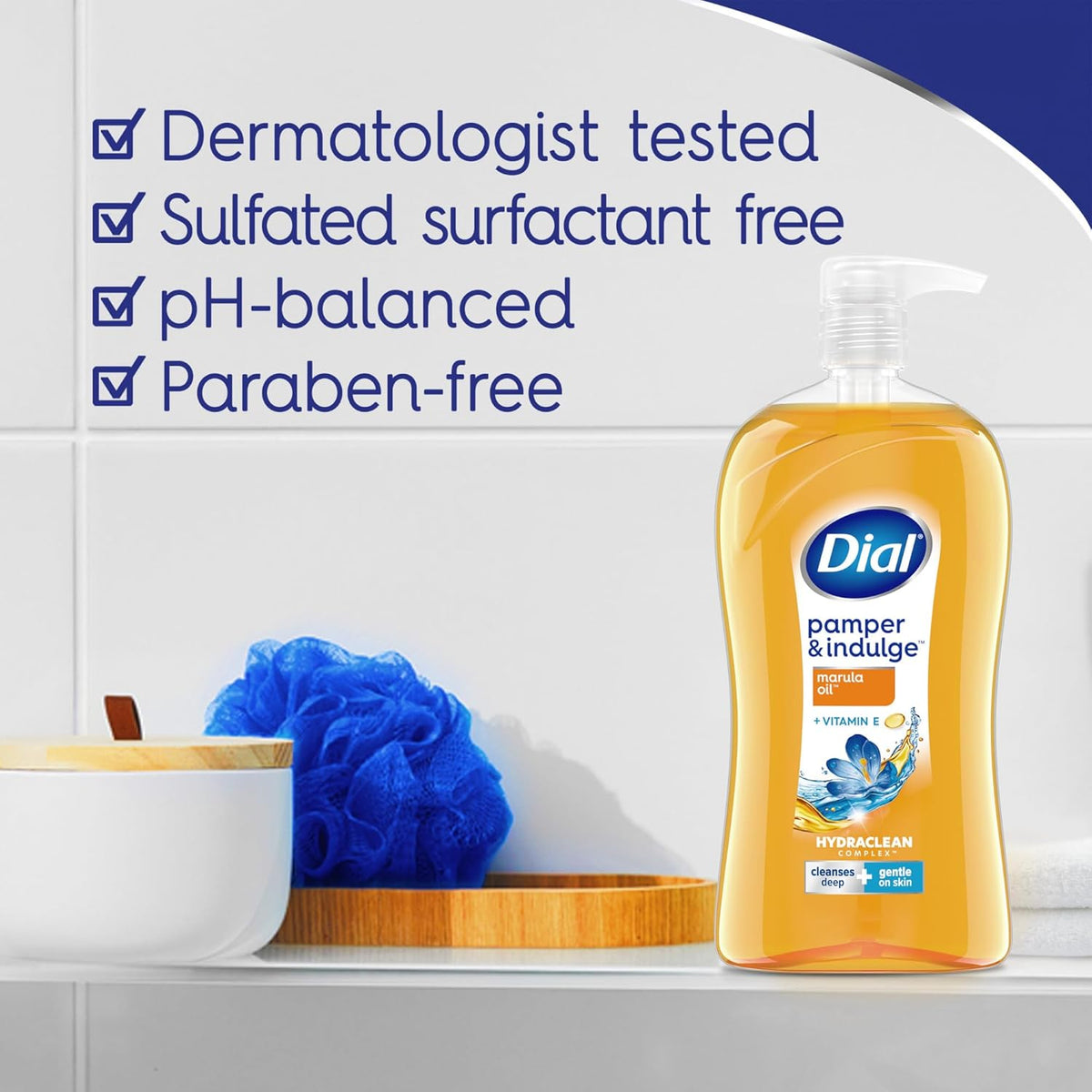 Fruity floral Dial body wash for daily use