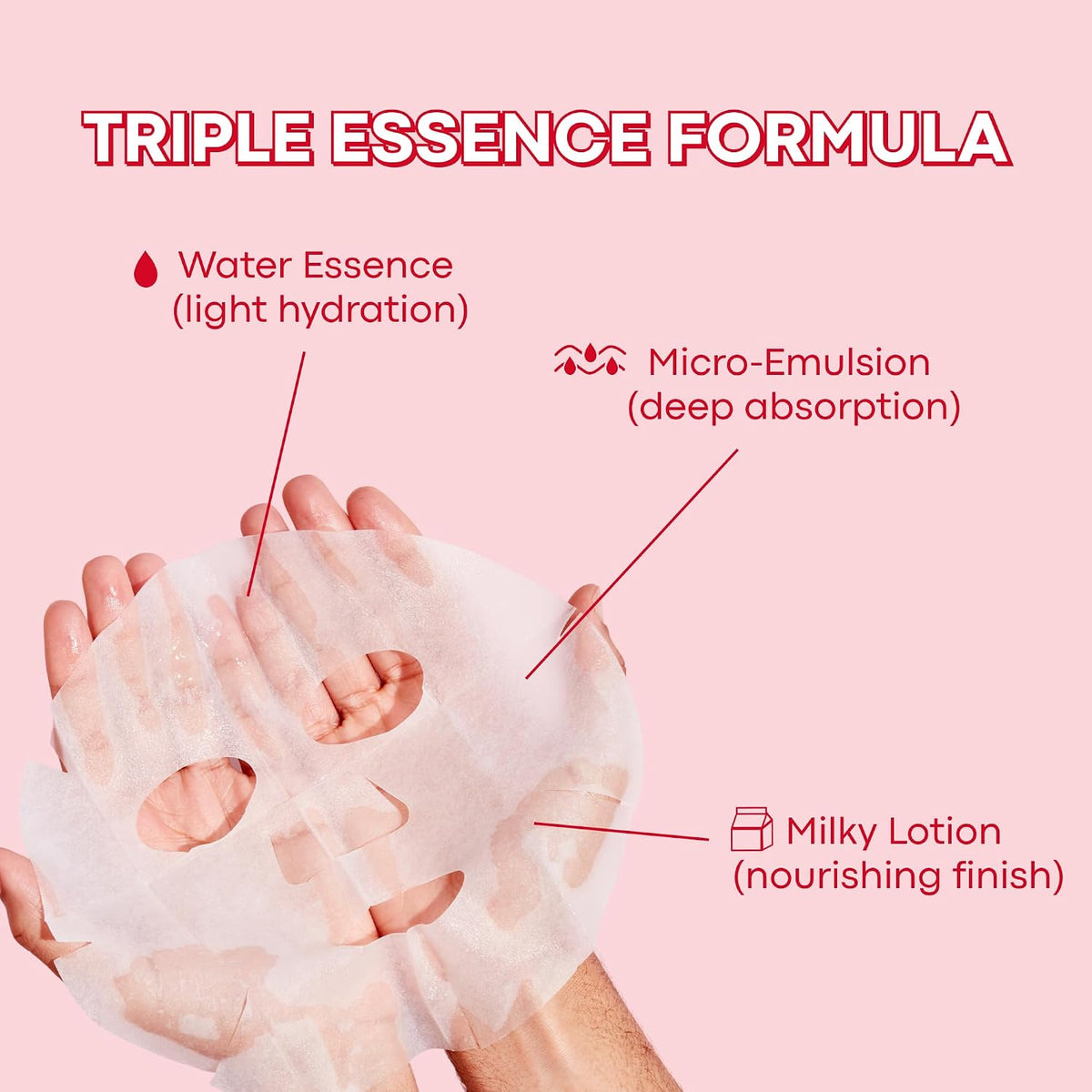 TONYMOLY hydrating facial sheet mask product