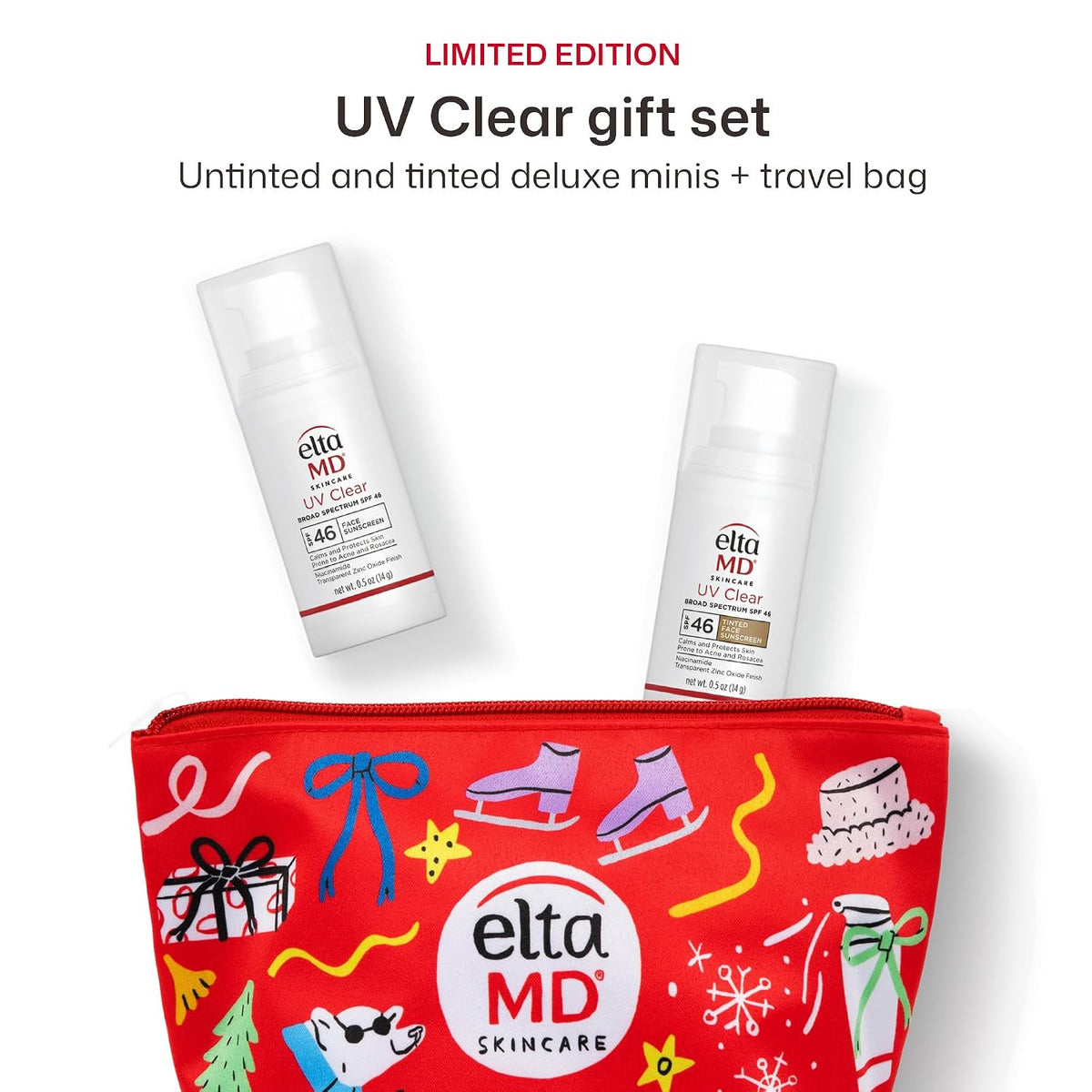 EltaMD UV Clear tinted and untinted sunscreen options