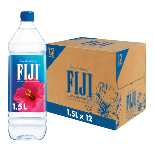 FIJI 1.5 liter artesian bottled water case