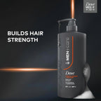 Dove Men+Care men's strengthening shampoo and conditioner, 28oz
