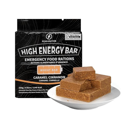 PEAK4RATION high energy emergency food bars