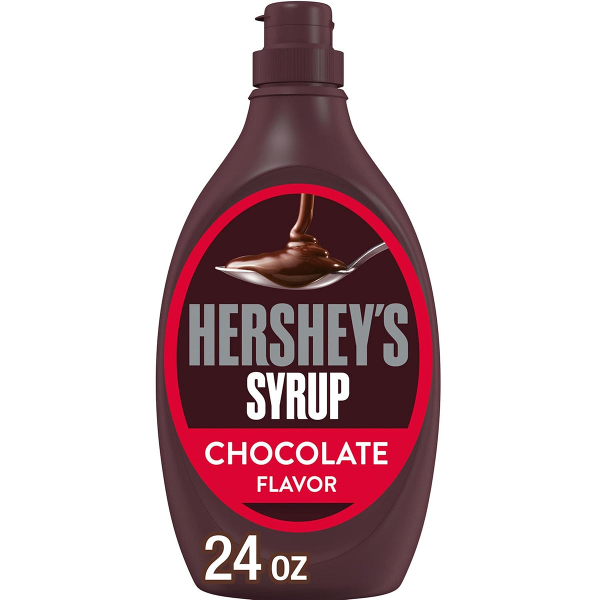 HERSHEY'S chocolate syrup bottle for desserts