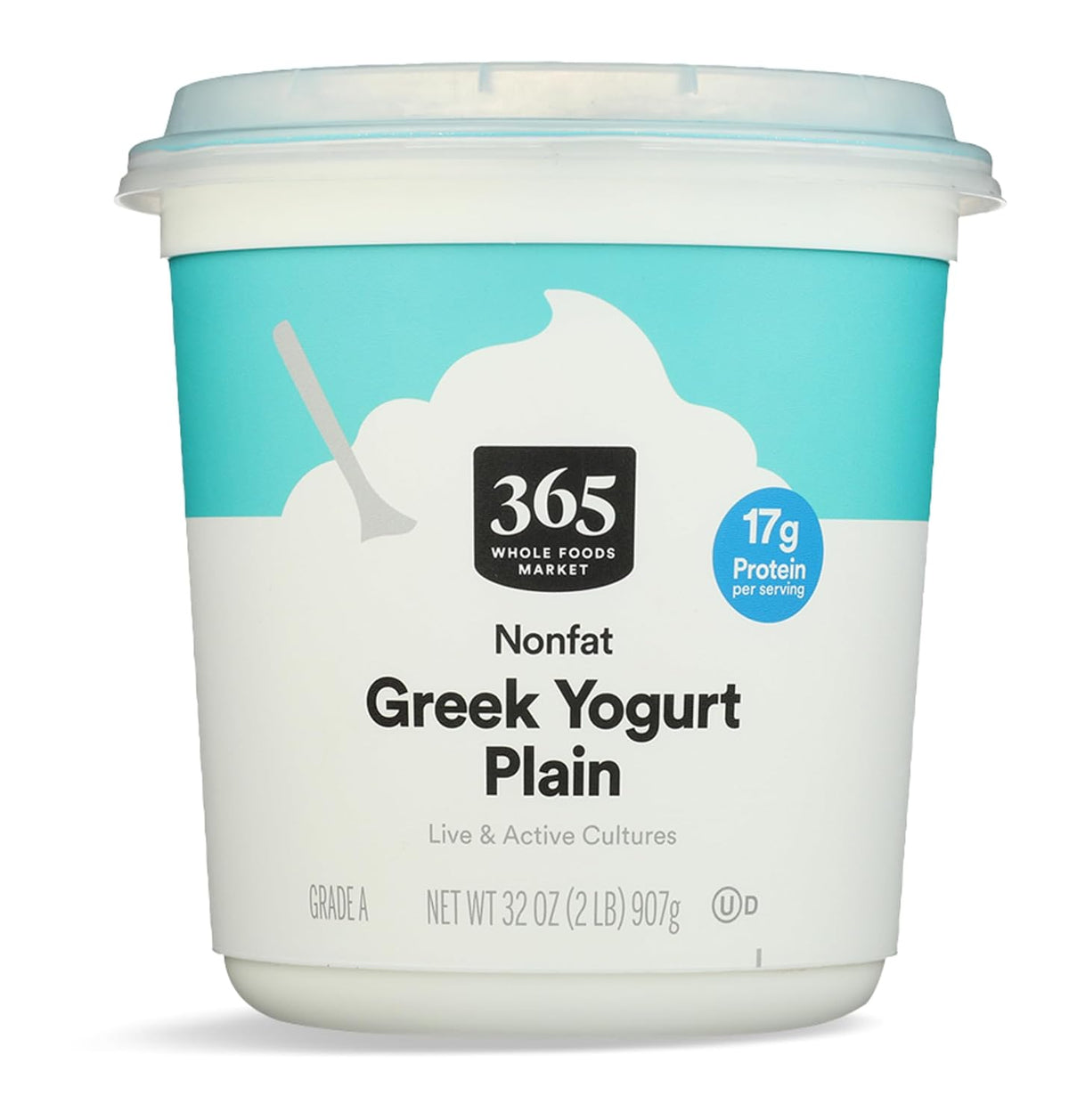 Plain nonfat Greek yogurt by 365 by Whole Foods Market