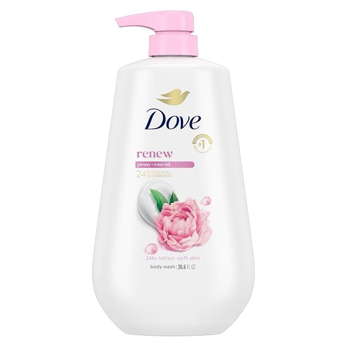 Dove Peony and Rose Oil Body Wash 30.6 oz pump bottle