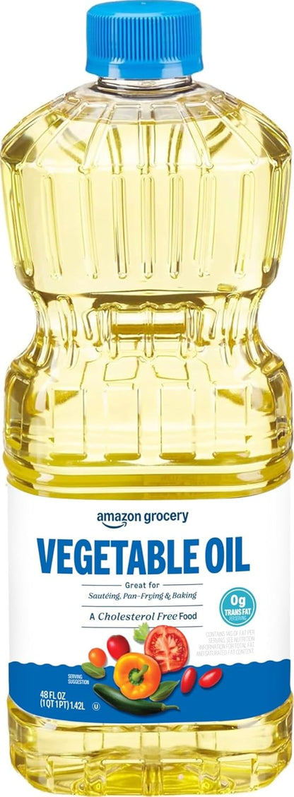 Amazon Grocery 48 fluid ounce vegetable oil