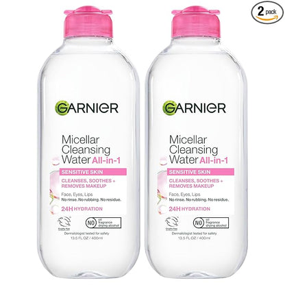 Garnier Micellar Water hydrating cleanser 2 count