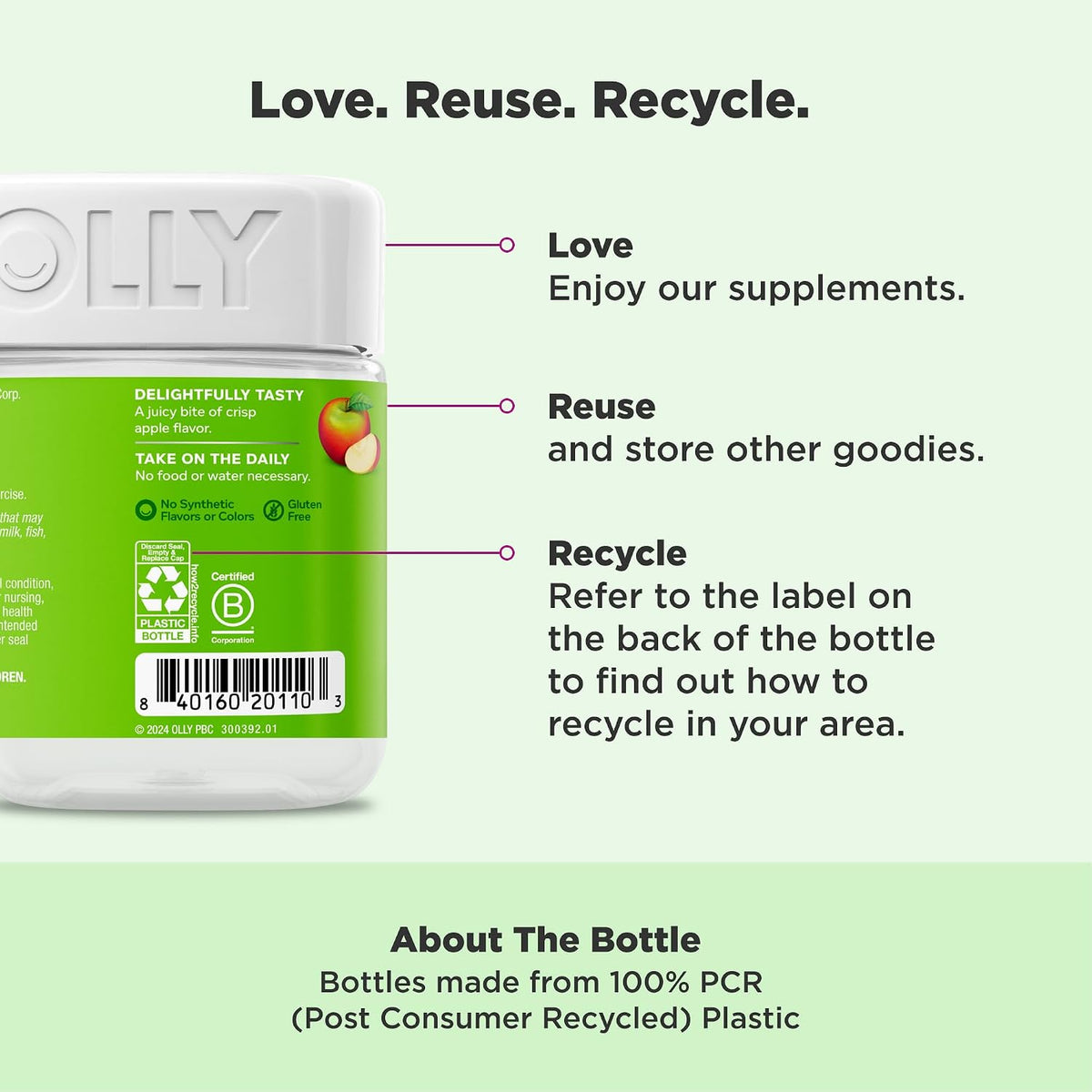OLLY Metabolism gluten-free gummy supplement