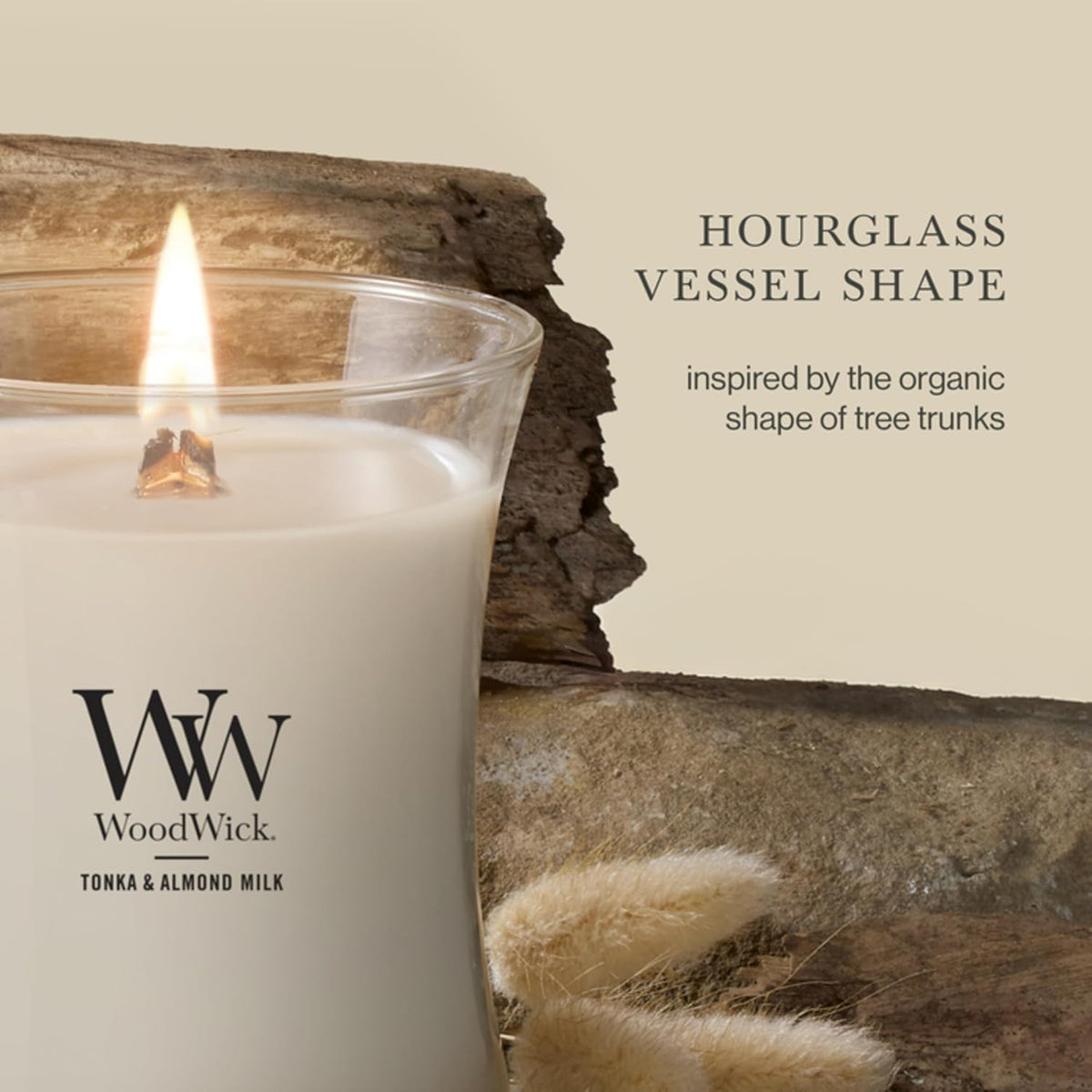 Premium WoodWick jar candle gift for home fragrance