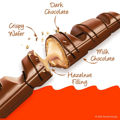 Kinder Bueno crispy wafer chocolate bars for Halloween