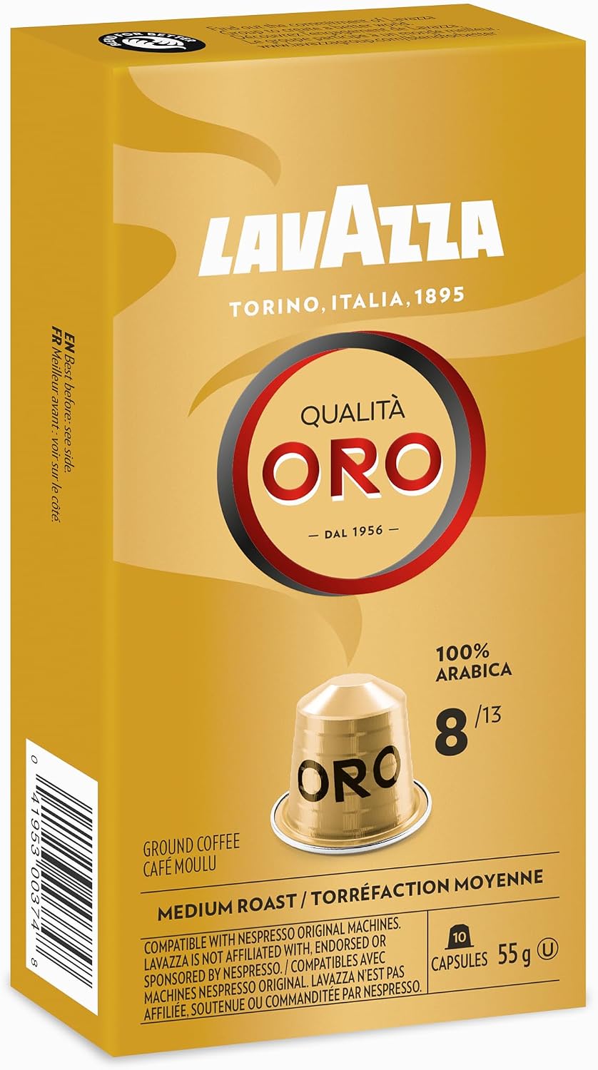 Lavazza coffee capsules for Nespresso Original machines