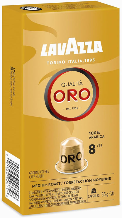 Lavazza coffee capsules for Nespresso Original machines