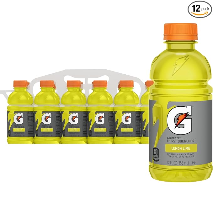 Gatorade Lemon-Lime Thirst Quencher 12 pack bottles