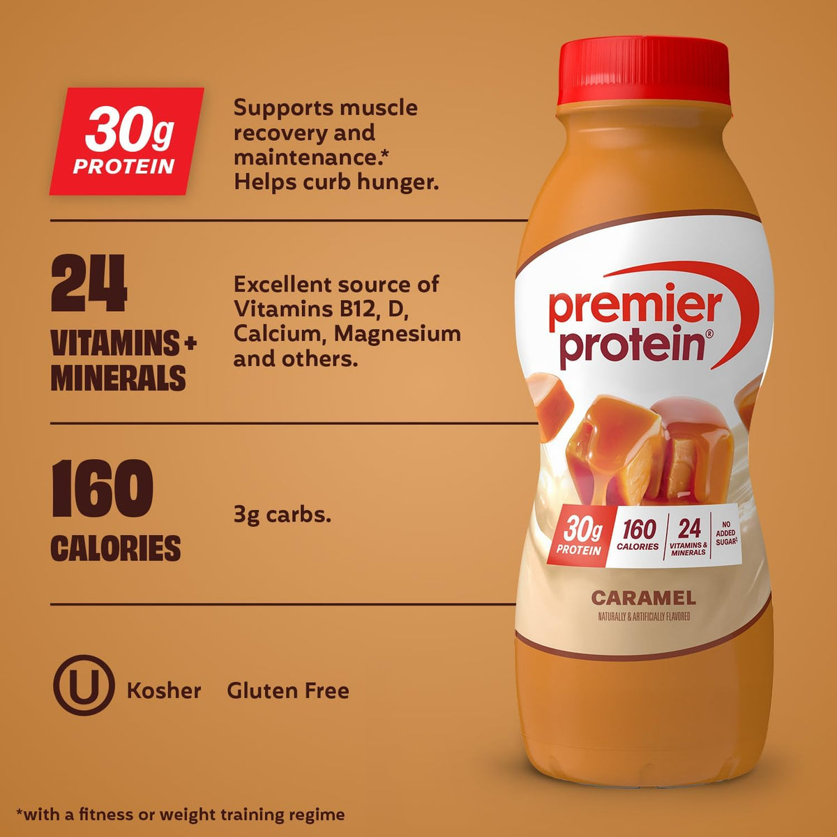 Premier Protein shake with 30g protein per serving