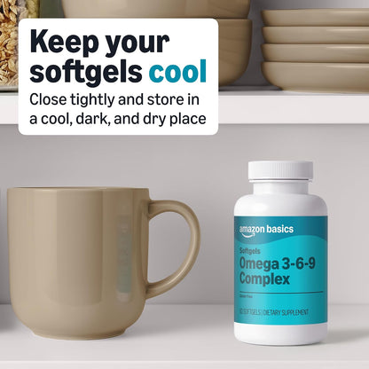 Amazon Basics 2 month supply omega supplement