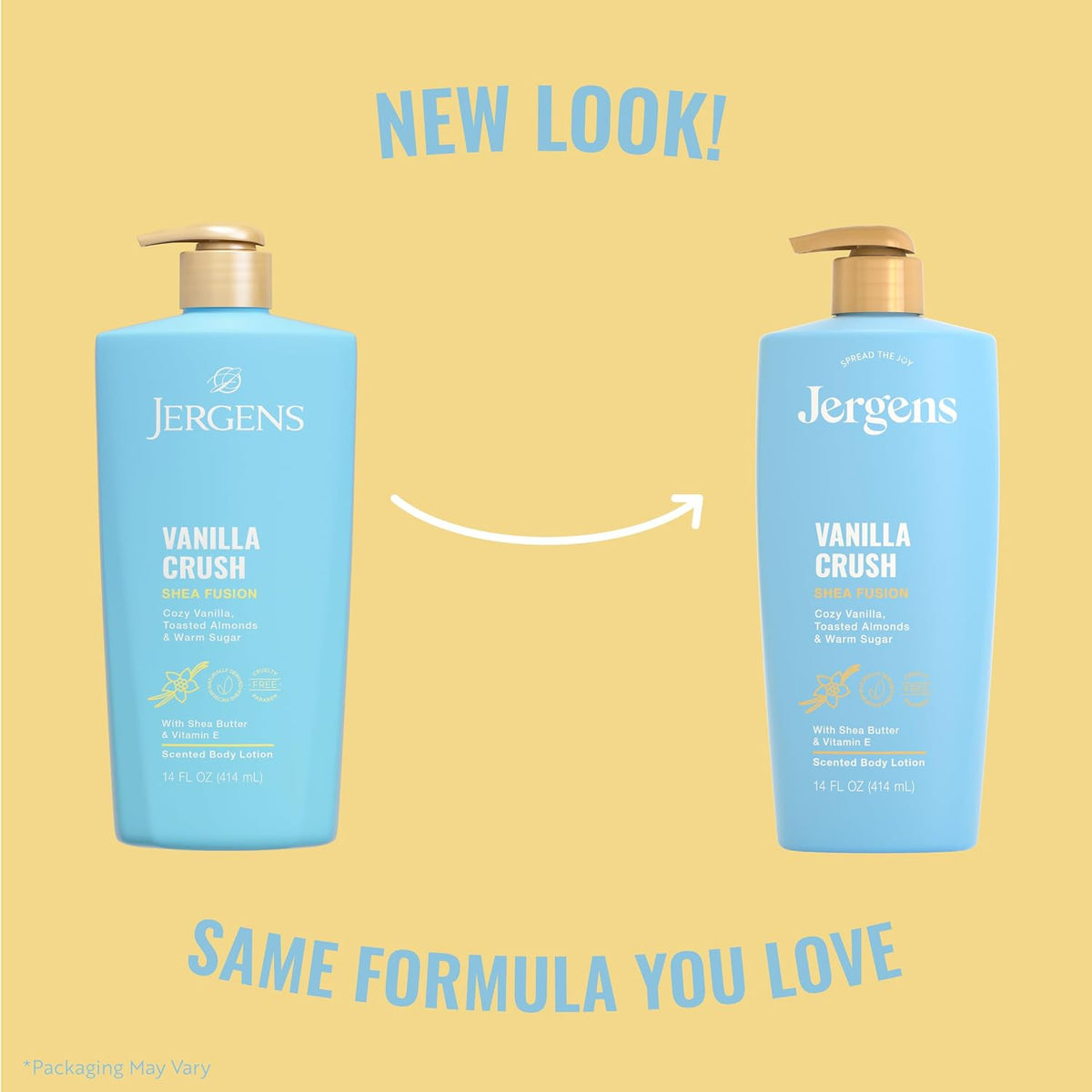 Jergens Shea Fusion scented moisturizing body lotion