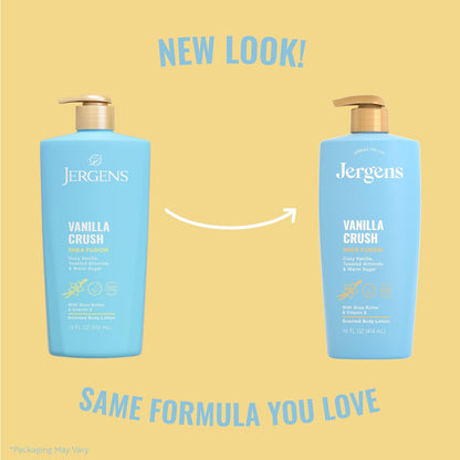 Jergens Shea Fusion scented moisturizing body lotion