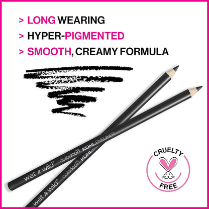 black hyper-pigmented eyeliner pencil makeup