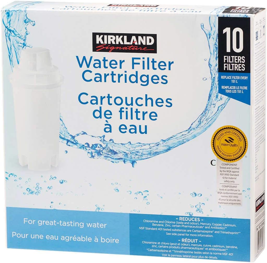 Kirkland Signature Water Filter Cartridge Pack of 10