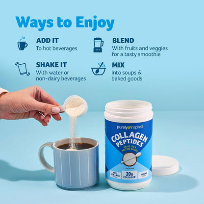 Purely Inspired collagen supplement nutrition details