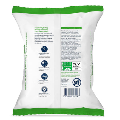 CeraVe makeup remover wipes for waterproof makeup