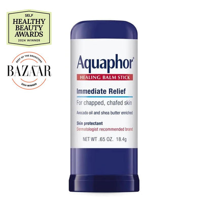 Portable Aquaphor skin protectant balm stick